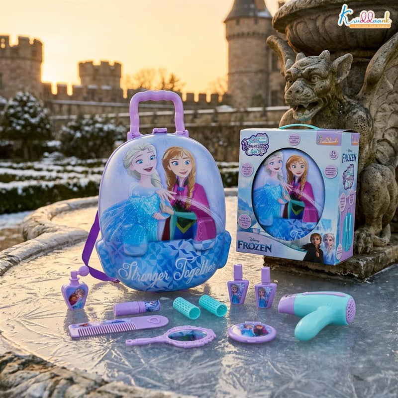 Kriiddaank Frozen Backpack Dressing Set Learning Development Toy for Toddlers Fun Educational Toy for Kids Safe Engaging Interactive Play Fun Toy Best Gift for Boys and Girls Best Gify for Birthday Special Occasions Multicolour