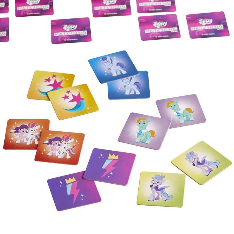 Hasbro Gaming My Little Pony Matching Game for Kids Ages 3 and Up, Fun Preschool Game for 1+ Players