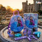 Kriiddaank Frozen Backpack Dressing Set Learning Development Toy for Toddlers Fun Educational Toy for Kids Safe Engaging Interactive Play Fun Toy Best Gift for Boys and Girls Best Gify for Birthday Special Occasions Multicolour