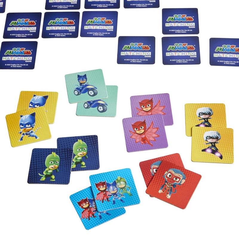 PJ Masks Hasbro Gaming Matching Game for Kids Ages 3&Up,Fun Preschool Game for 1+ Players,Multicolor