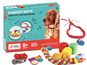 Chalk & Chuckles Dog Tug Toy & Collar, DIY Art and Craft Kit for Kids, Mess Free, No Sew Activity, Creative Gifts for Girls & Boys Age 8 9 10 11 12+ to Adults