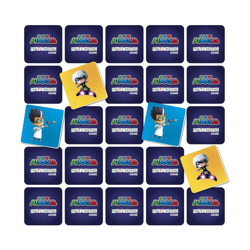 PJ Masks Hasbro Gaming Matching Game for Kids Ages 3&Up,Fun Preschool Game for 1+ Players,Multicolor