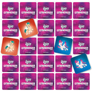 Hasbro My Little Pony Matching Game for Kids | 72 Sturdy Memory Matching Cards | Educational Learning & Family Fun Game Age 3+