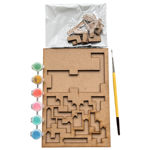 House Of Art | Cat Puzzle DIY Painting Kit (4 Pieces)