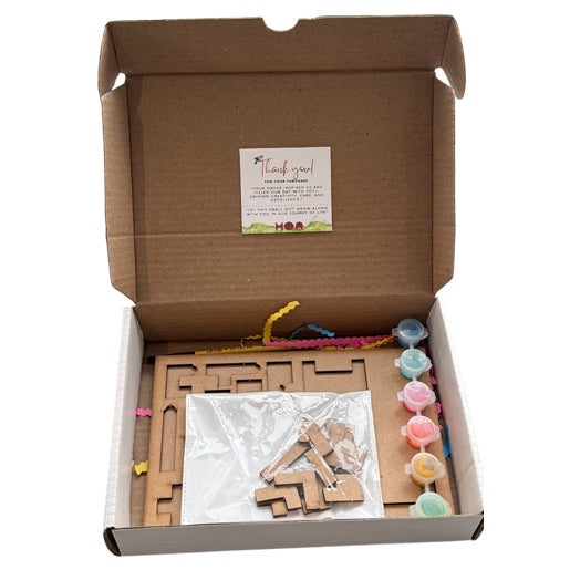House Of Art | Cat Puzzle DIY Painting Kit (4 Pieces)