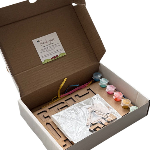House Of Art | Cat Puzzle DIY Painting Kit (4 Pieces)