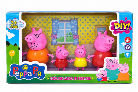 Peppa Pig Family Character Figure Set