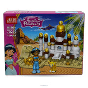 Jisi Bricks Aladdin Princess Castle Building Set