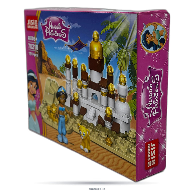 Jisi Bricks Aladdin Princess Castle Building Set