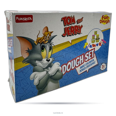 Funskool Tom and Jerry Dough Set – Creative Dough Activity Kit