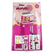 Disney Junior Minnie Mouse Doctor Set – Pretend Play Medical Kit with Doctor Table & Accessories for Kids Aged 3+