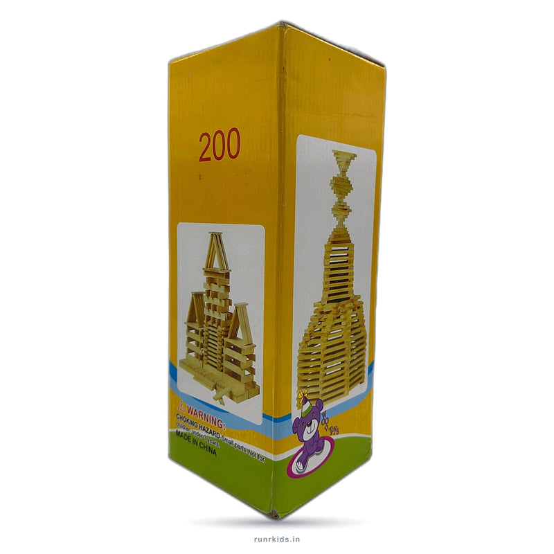 Architecture Building Blocks Set – 200 Pieces