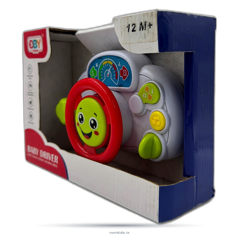 Oby Toys Baby Driver Light & Music Activity Steering Wheel