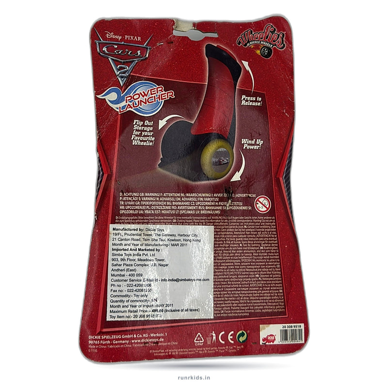 Disney Pixar Cars 2 Wheelies Power Launcher