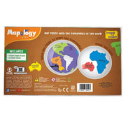 Imagimake Mapology Continents - Educational Toy and Learning Aid for Boys and Girls - Map Puzzle Kid
