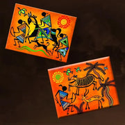 TOYKRAFTT Indian Art Forms Kits, Warli Art Painting Kit & Craft Kit for Girls 9 12, DIY Traditional Toys for Kids 9 10 Years Old Boys, 11 Year Girl Gift