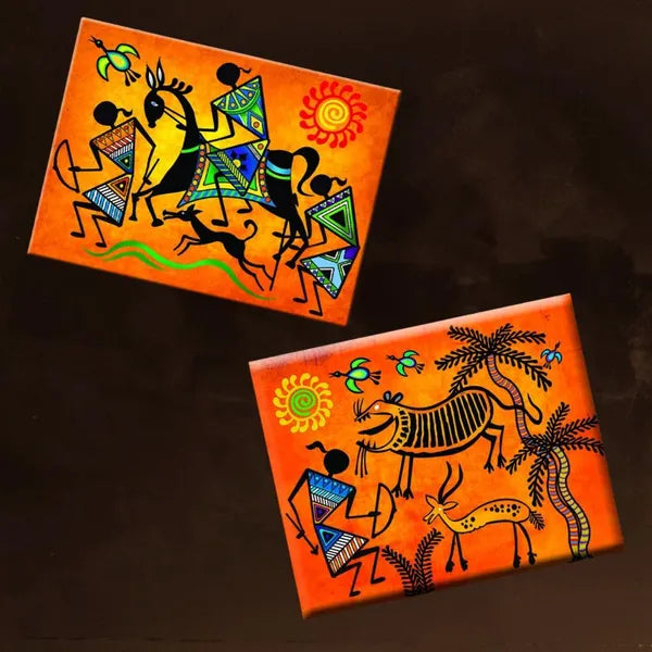 TOYKRAFTT Indian Art Forms Kits, Warli Art Painting Kit & Craft Kit for Girls 9 12, DIY Traditional Toys for Kids 9 10 Years Old Boys, 11 Year Girl Gift