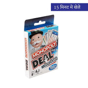 Monopoly Deal Card Game in Hindi Multicolor ForKids Teens Adults Ages 8 and Up