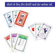 Monopoly Deal Card Game in Hindi Multicolor ForKids Teens Adults Ages 8 and Up