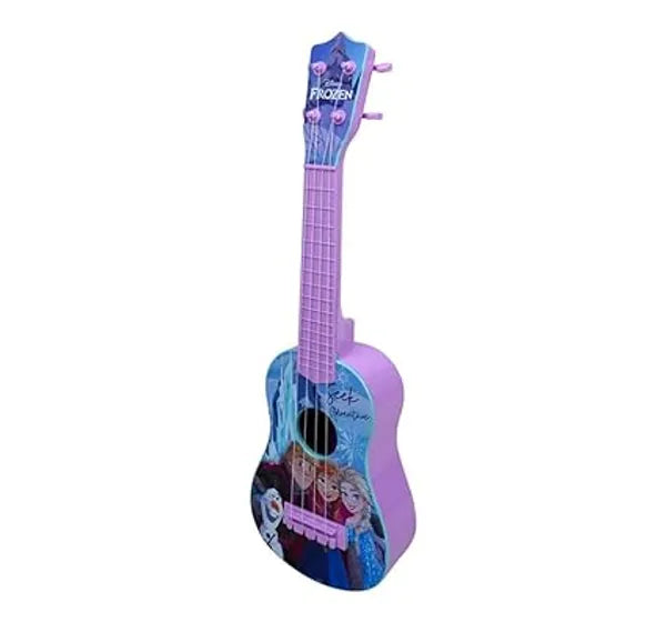 Kriiddaank Frozen Guitar for Kids Age 3+ Years, Musical Toy Guitar with Sound, Lightweight Beginner Instrument for Boys & Girls, Pretend Play & Early Music Learning