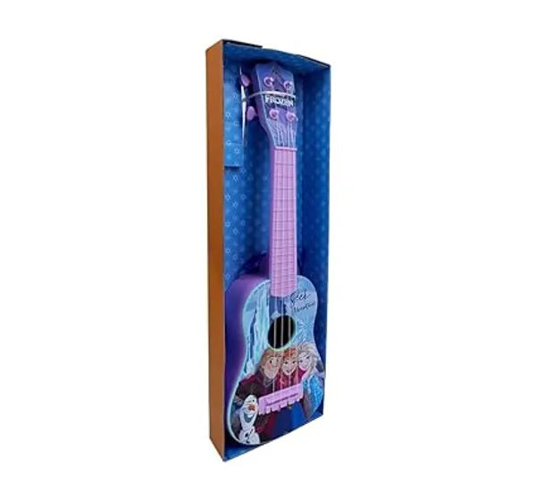 Kriiddaank Frozen Guitar for Kids Age 3+ Years, Musical Toy Guitar with Sound, Lightweight Beginner Instrument for Boys & Girls, Pretend Play & Early Music Learning