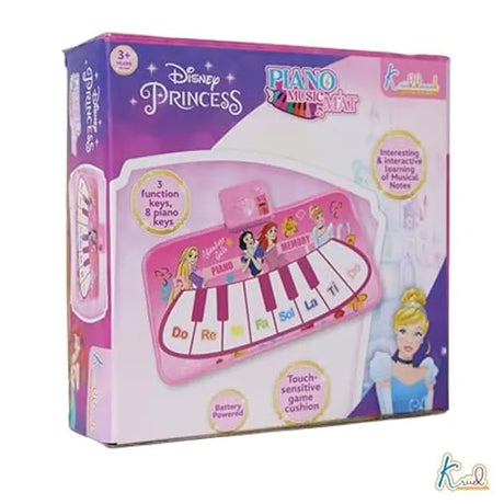 Kriiddaank Princess Musical Mat Battery Operated Learning Development Toy for Toddlers Fun Educational Toy for Kids Safe Engaging Interactive Play Fun Toy Best Gift for Boys and Girls Best Gify for Birthday Special Occasions Multicolour