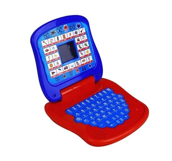 Spiderman Educational Laptop for Kids Interactive Alphabet & Number Learning Toy with Music & Sound, Early Development Preschool Computer, Safe & Non Toxic Learning Tool for Ages 3+
