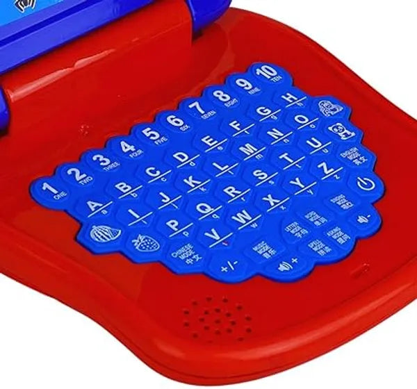 Spiderman Educational Laptop for Kids Interactive Alphabet & Number Learning Toy with Music & Sound, Early Development Preschool Computer, Safe & Non Toxic Learning Tool for Ages 3+