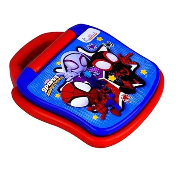 Spiderman Educational Laptop for Kids Interactive Alphabet & Number Learning Toy with Music & Sound, Early Development Preschool Computer, Safe & Non Toxic Learning Tool for Ages 3+