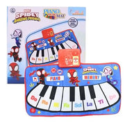 Kriiddaank Floor Piano Mat for Kids & Toddlers | Baby Playing Mat with Music 11 Keys | Musical Toy Gift for Boys & Girls Age for 1 6 | Engaging Keyboard for Toddlers (Spider Man)