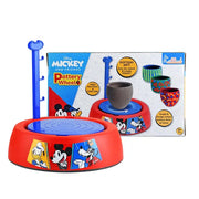 Mickey Kids Pottery Wheel Battery Operated With Molding Clay & Painting Kit Set Learning And Education Multicolor Board Game Toys For Kids (Mickey)