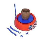 Avengers Theme Pottery Wheel Superhero Clay Art & Craft Kit for Kids 8+ | DIY Pottery Studio with 800g Clay, Paints & Tools |Educational & Creative Birthday Gift | Non Toxic & Safe