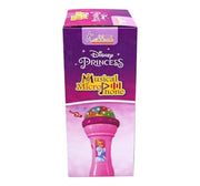 Disney Princess Musical Microphone for Kids Pink Karaoke Singing Mic with Rotating Disco Lights & Projector, Interactive Learning Sound Toy for Girls 3+ Years, Ideal Birthday Gift