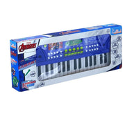 Kriiddaank Avengers 37 Key Keyboard Piano for Kids with Microphone, 8 Rhythms & Tones, USB & Battery Powered Learning & Educational Musical Toy |Birthday Gift for Boys and Girls, 3+ Years