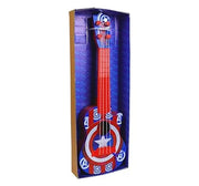 Kriiddaank Avenger Theme 4 String Guitar for Kids Small Electric & Classical Style Toy Instrument for Beginners Fun Educational Musical Toy|Birthday Gift for Boys & Girls Age 3+ Red