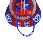 Kriiddaank Avenger Theme 4 String Guitar for Kids Small Electric & Classical Style Toy Instrument for Beginners Fun Educational Musical Toy|Birthday Gift for Boys & Girls Age 3+ Red