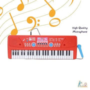 Peppa Pig Theme Musical Keyboard Piano for Toddlers with Microphone & USB Educational Learning Gift Toy for Kids 3+ Years 8 Rhythms, 8 Instrument Sounds, Non Toxic & Child Safe