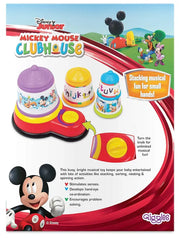 Giggles Disneys Musical Fun Fair,Multicolour Musical Stacking Toy, Helps to Sort,Stack and Nest,12 Months&Above,Infant and Preschool Toys Pack of 1 Piece