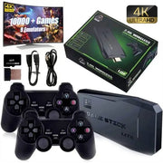 Wireless Console Retro Video Game for TV 4K Ultra HD, Retro Game Stick 20000 Plus Games, Dual Player Setup|2.4G Wireless Game (12 Month Warranty for Any manufuacturing defect)