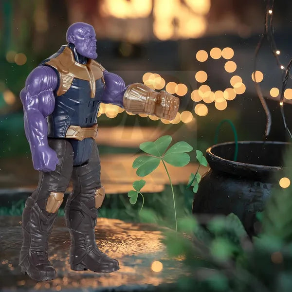 Marvel Infinity War Titan Hero Series Thanos with Titan Hero Power FX Port (Multi Color)