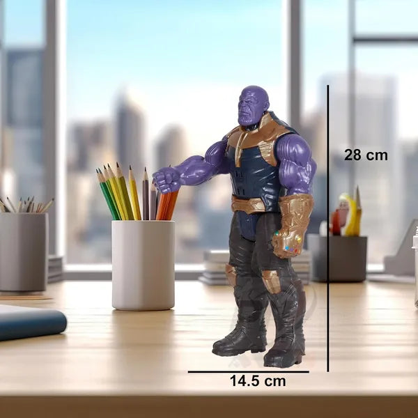 Marvel Infinity War Titan Hero Series Thanos with Titan Hero Power FX Port (Multi Color)
