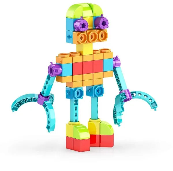 Engino Qboidz 8 In 1 Mm Alien Robot For Kids, Multicolor, Pack Of 1 Piece QB08C