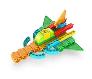Engino Qboidz 8 In 1 Mm Alligator,Construction Skills,Multicolor Pack of 62 Pcs QB08A