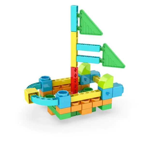 Engino Qboidz 8 In 1 Mm Alligator,Construction Skills,Multicolor Pack of 62 Pcs QB08A