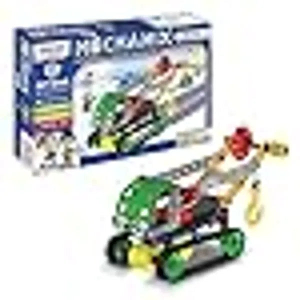 Mechanix Robotix 3 Motorized STEAM Educational Toy, Building and Construction Set for Boys and Girls Age 7+ Years