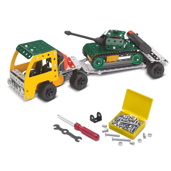 Mechanix Battle Station Transporter Smart Bag STEM Educational Toy, Building and Construction Based Activity Game for Boys and Girls Age 8+