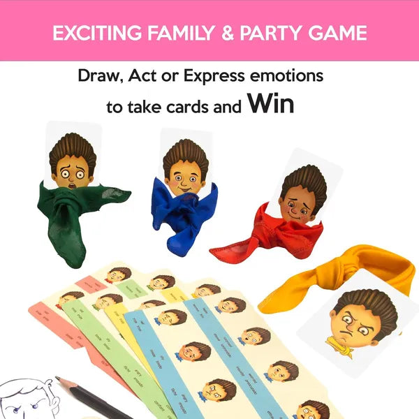 Chalk and Chuckles A Day in The Jungle, Fun Animal Bingo Board Game for Kids Age 4 to 7, Gift for Boys and Girls 5+ Years