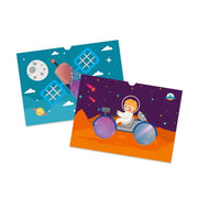 DIY Paper Collage Craft Paper Space Best Birthday Gift for Kids