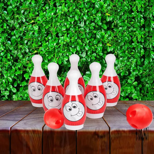 Bowling Game for Kids Toy with 10 Big Pin and 2 Big Ball Indoor and Outdoor Fun Activity Toy Game for Kids Fun Learning Toy Game Early Development Activity Bowling Toys