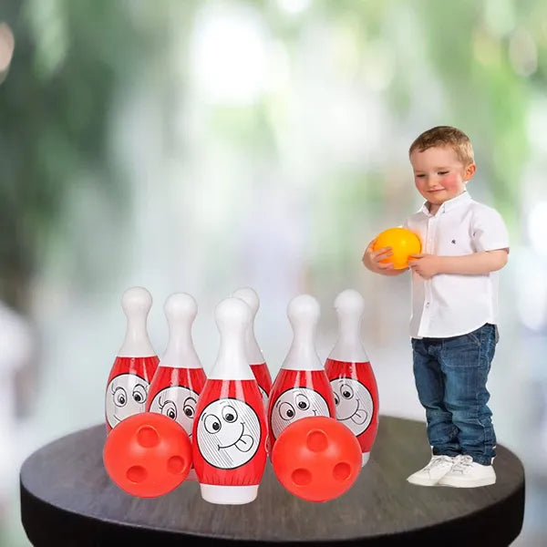 Bowling Game for Kids Toy with 10 Big Pin and 2 Big Ball Indoor and Outdoor Fun Activity Toy Game for Kids Fun Learning Toy Game Early Development Activity Bowling Toys